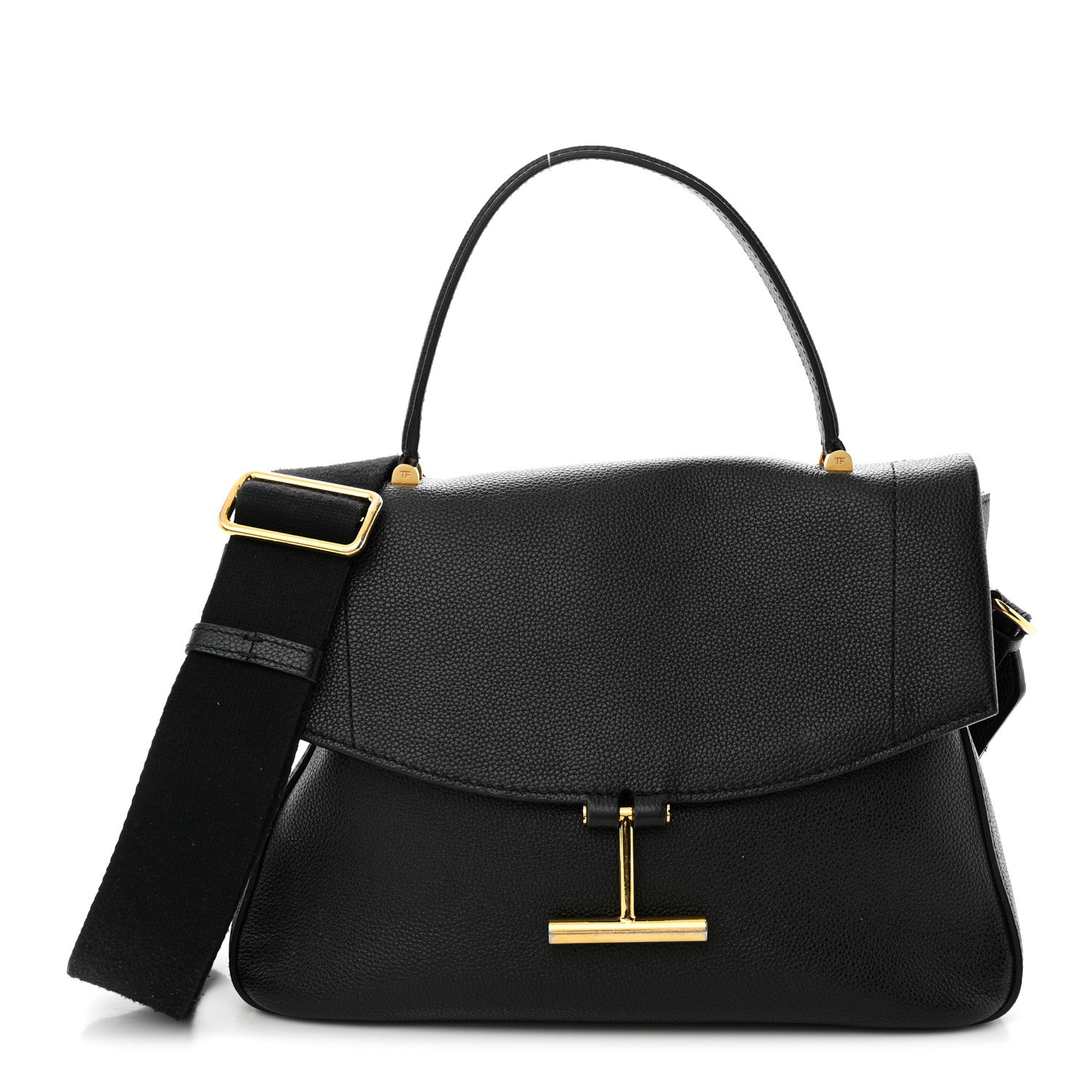 Tom Ford Calfskin Tara Top Handle Bag Black 1 of 18