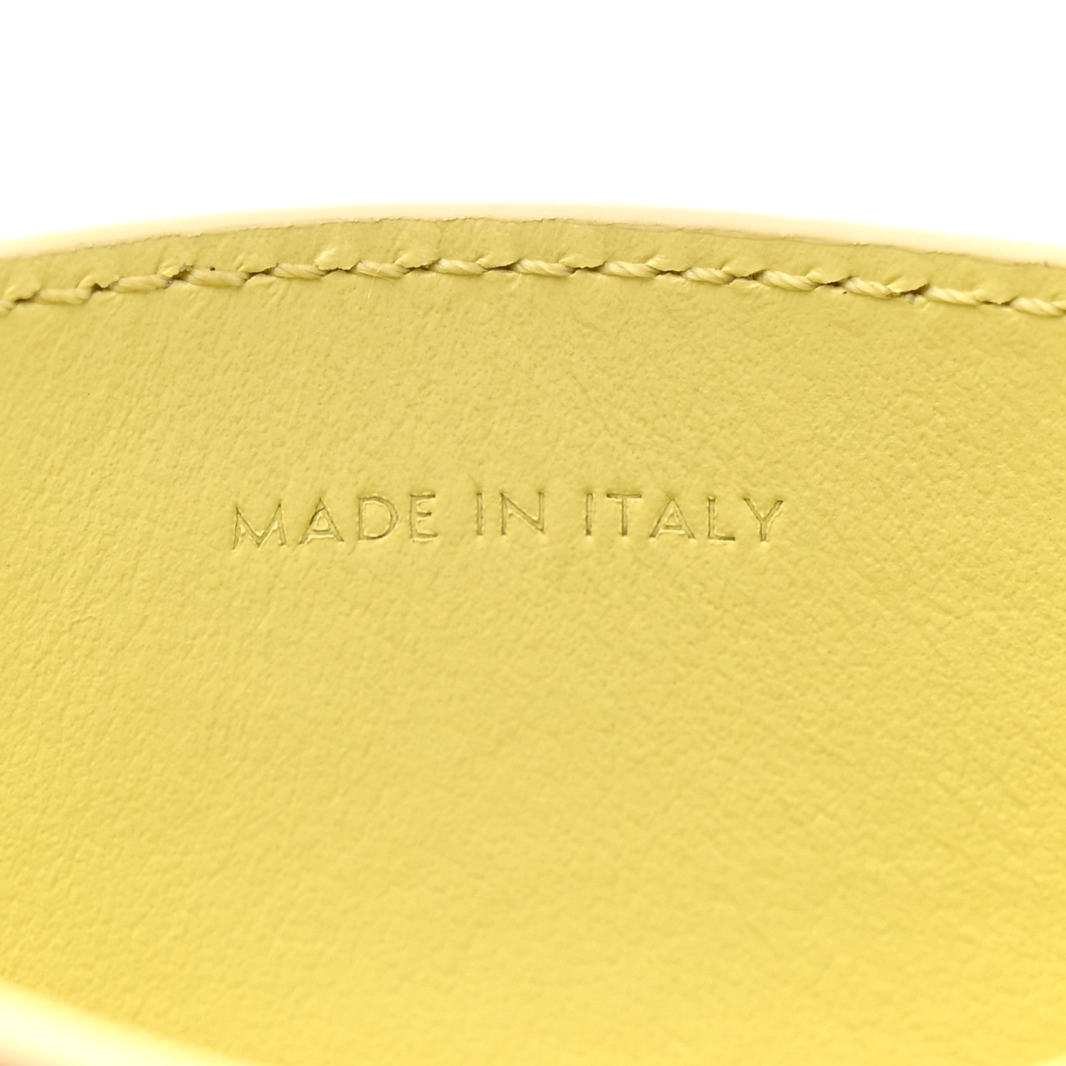 Celine Shiny Calfskin Triomphe Card Holder Sunlight 7 of 8