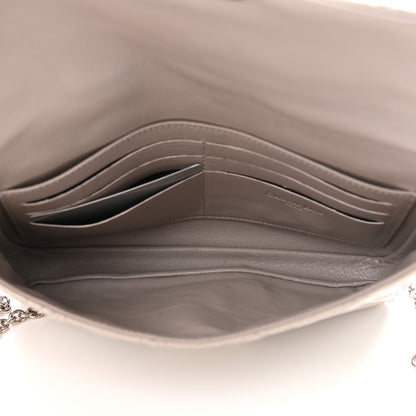 Christian Dior Patent Cannage New Lock Pouch Grey 5 of 10