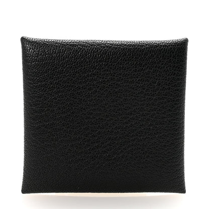 Hermes Chevre Mysore Bastia Coin Purse Black 1 of 6