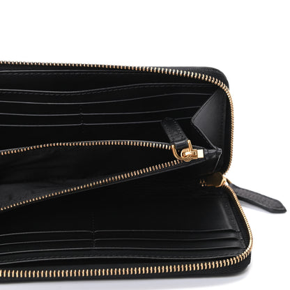 Burberry Soft Grain Elmore Zip Around Wallet Black 5 of 7