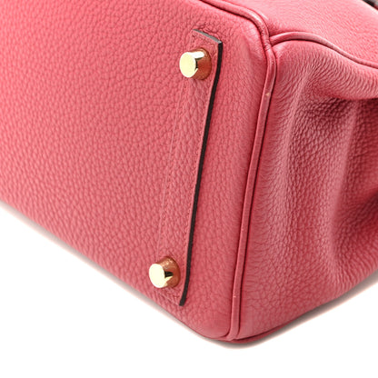 Hermes Togo Birkin 25 Rouge Grenat 10 of 10