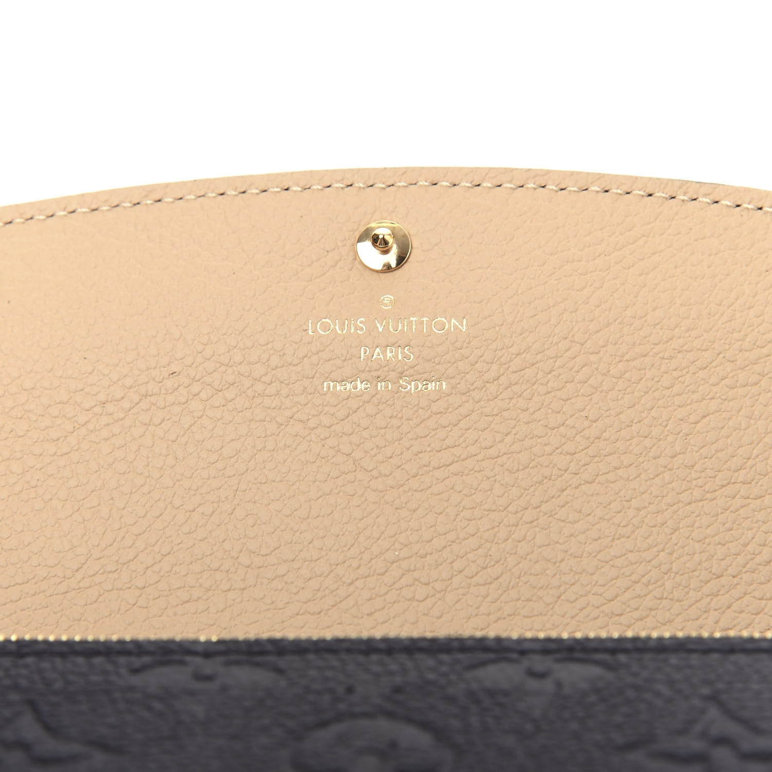 Louis Vuitton Empreinte Emilie Wallet Black Dune 6 of 6