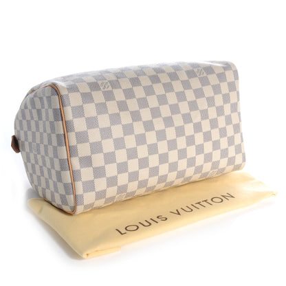 Louis Vuitton Damier Azur Speedy 30 4 of 7