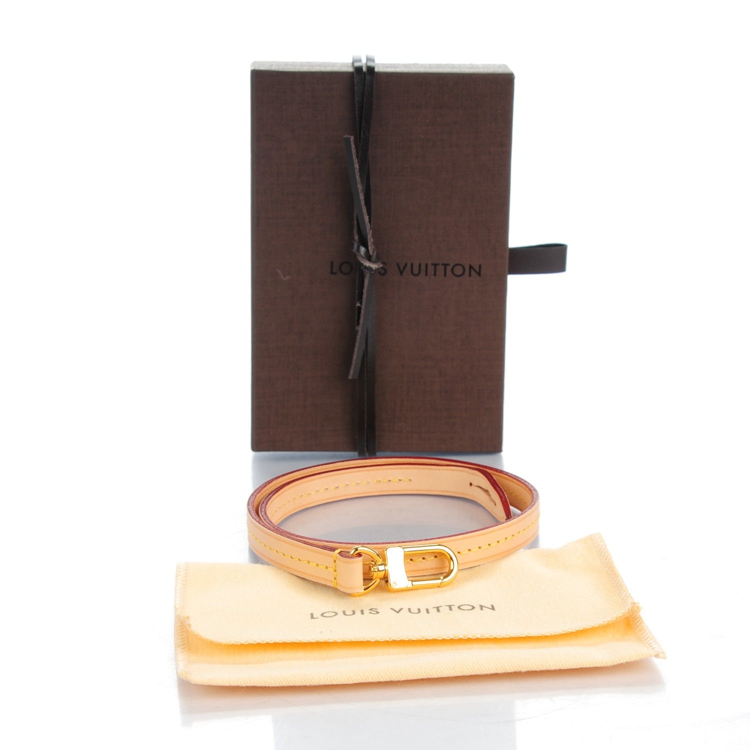 Louis Vuitton Vachetta Pochette Accessories Strap NM 4 of 4
