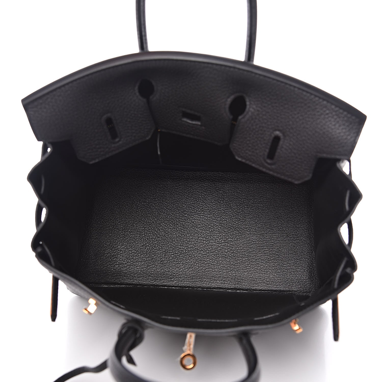 Hermes Togo Birkin 25 Black 7 of 28
