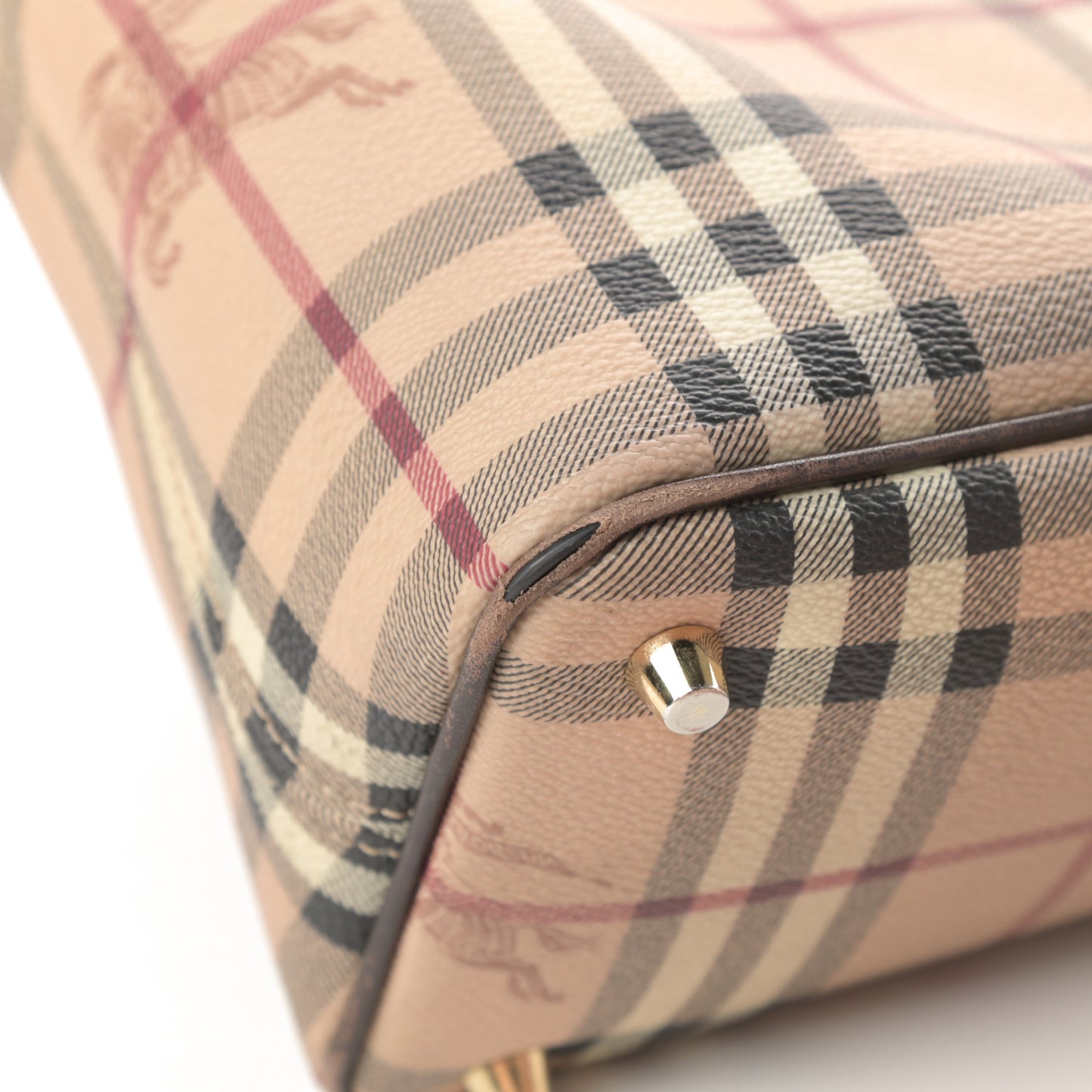 Haymarket Check Medium Regent Tote Chocolate