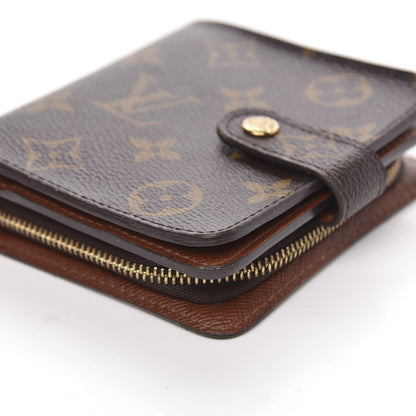 Louis Vuitton Monogram Compact Zippe Zipped Wallet 9 of 11