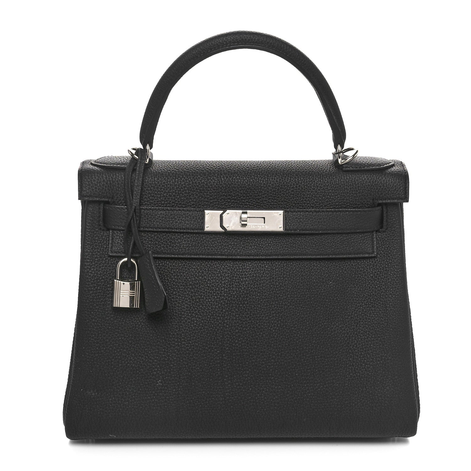 Hermes Togo Kelly Retourne 28 Black 1 of 10