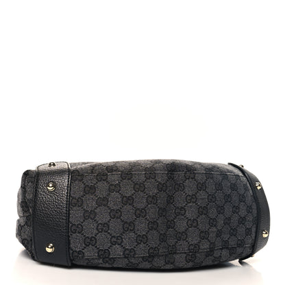 Gucci Monogram Medium Pelham Shoulder Bag Black Grey 4 of 10