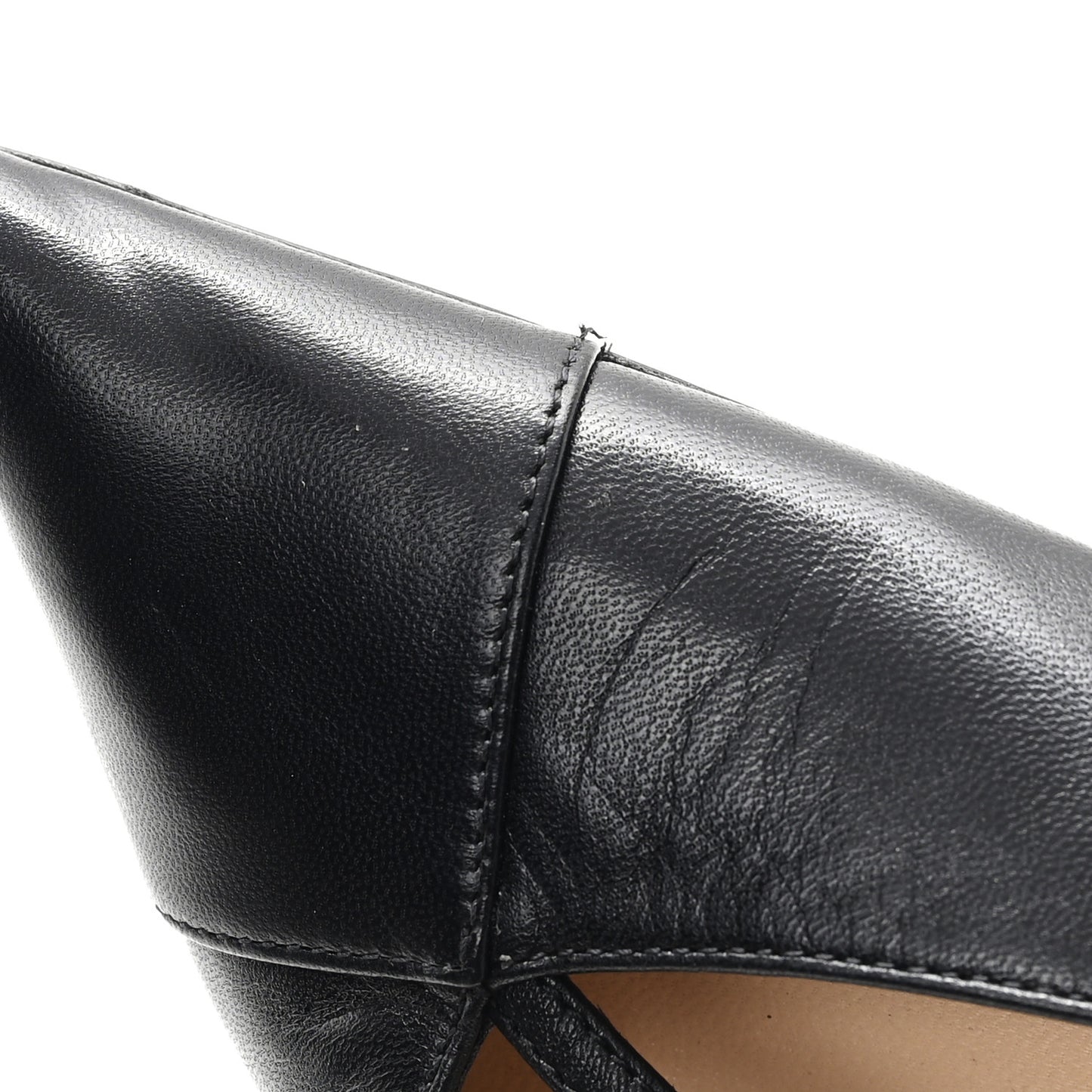 Calfskin Saoni 100 Pumps 39.5 Black