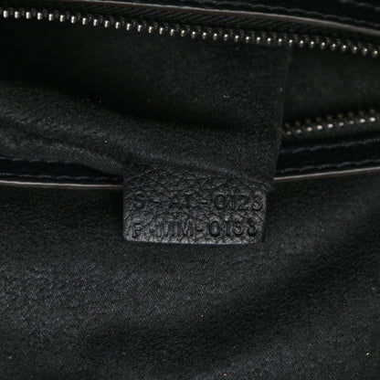 Celine Drummed Calfskin Micro Luggage Black 7 of 10