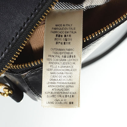 Burberry Soft Calfskin Small Alchester Bowling Bag Black 7 of 11