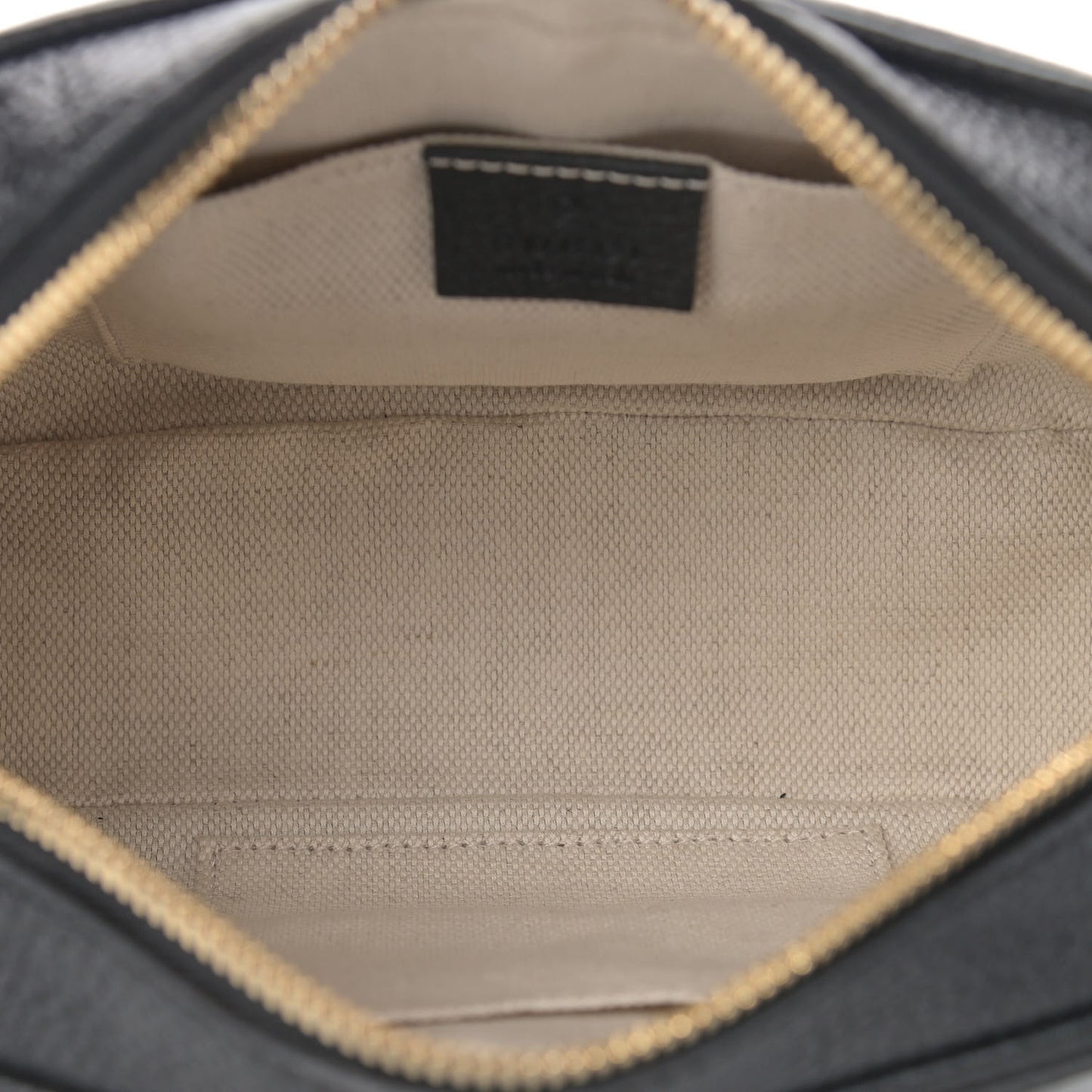 Pebbled Calfskin Small Soho Disco Bag Black