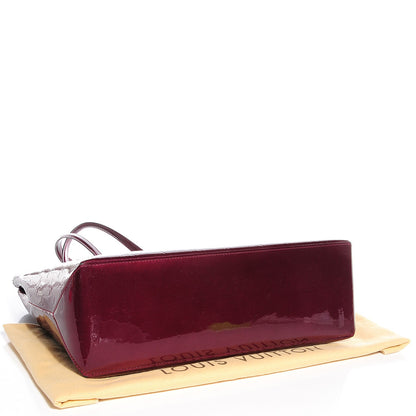 Louis Vuitton Vernis Wilshire MM Rouge Fauviste 4 of 7