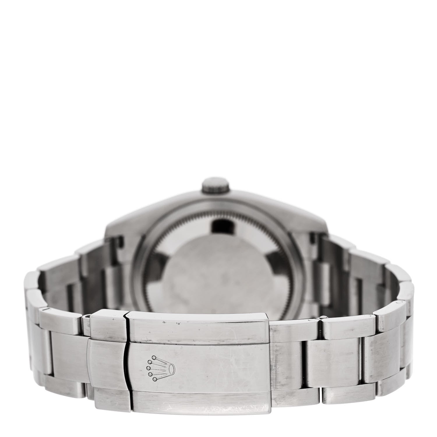 Rolex Stainless Steel 36mm Oyster Perpetual Watch Silver 116000 3 of 4