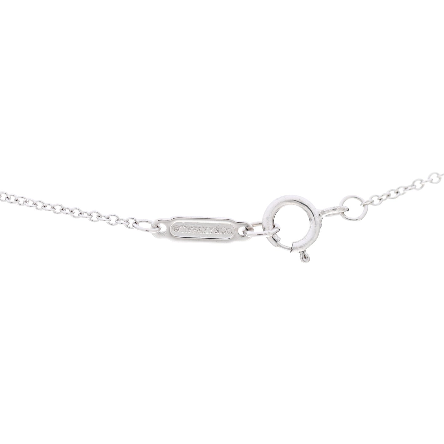 18K White Gold Diamond Pearl 7.5mm Pendant Necklace