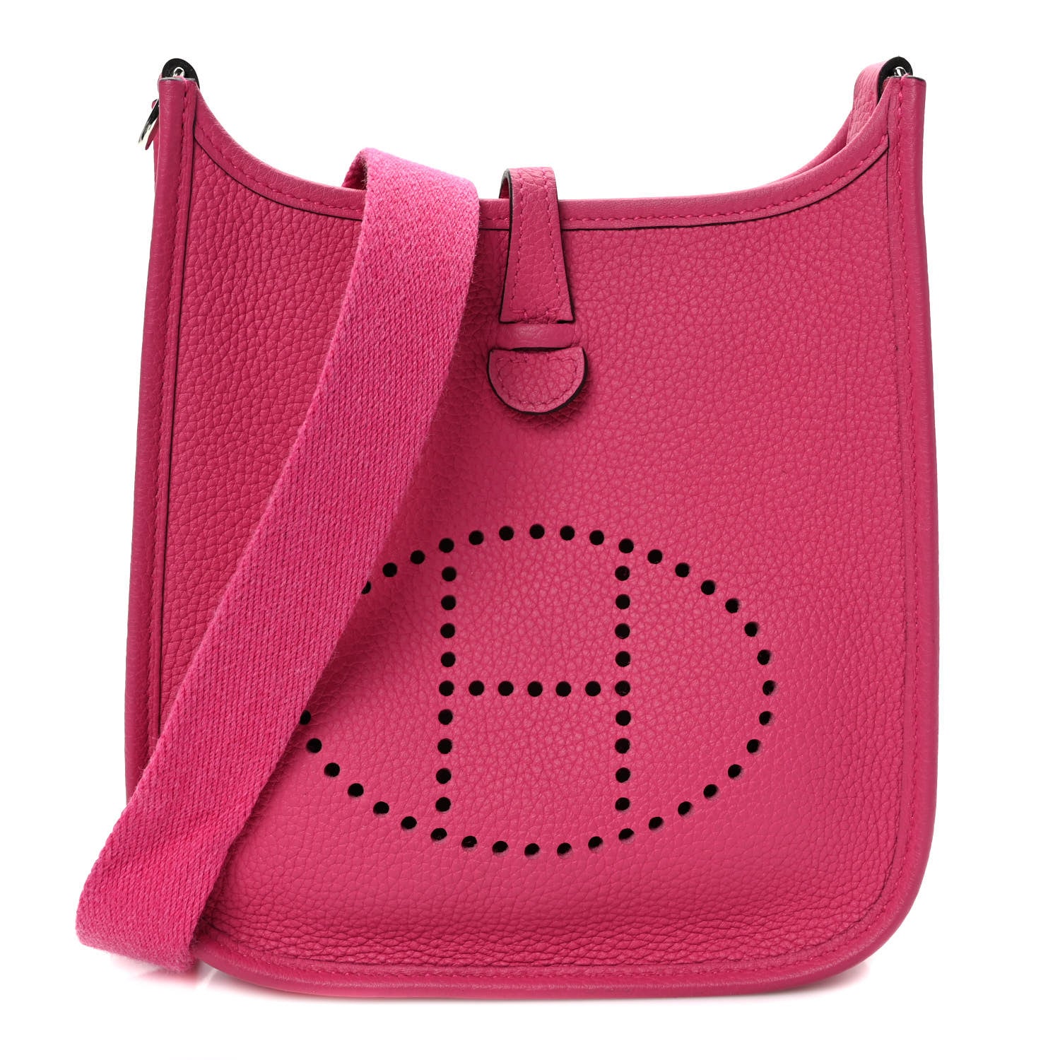 Hermes Taurillon Clemence Evelyne TPM Rose Mexico 1 of 9