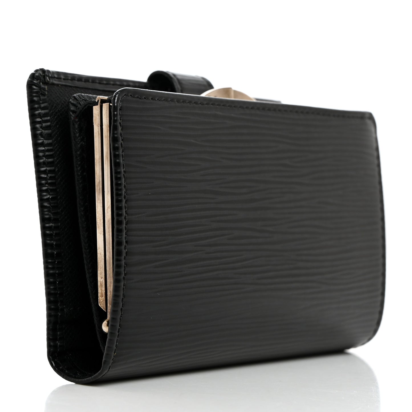 Epi French Purse Wallet Black