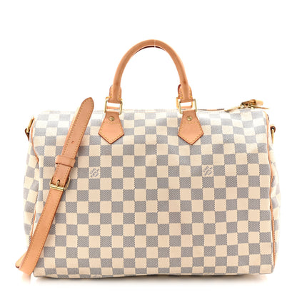 Louis Vuitton Damier Azur Speedy Bandouliere 35 1 of 12
