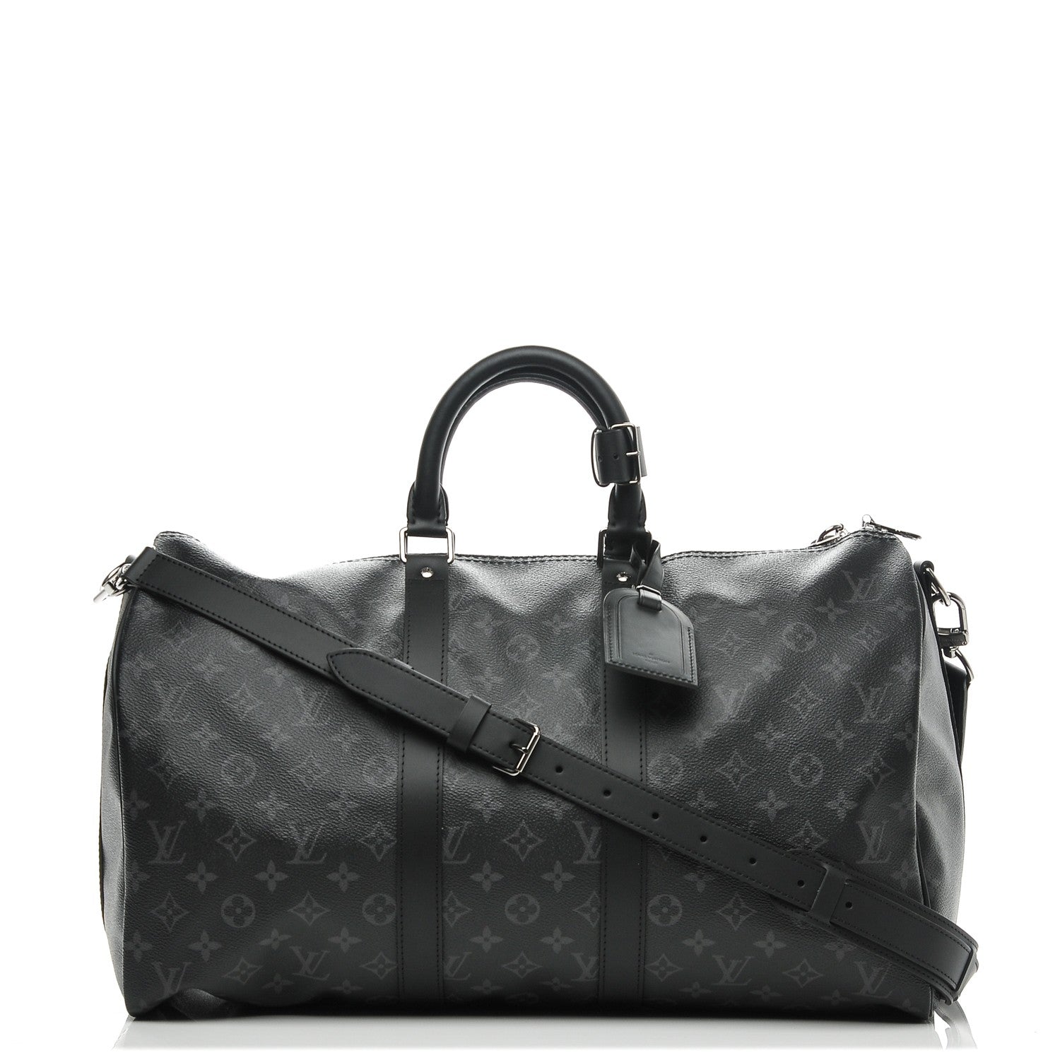 Louis Vuitton Monogram Eclipse Keepall Bandouliere 45 1 of 7