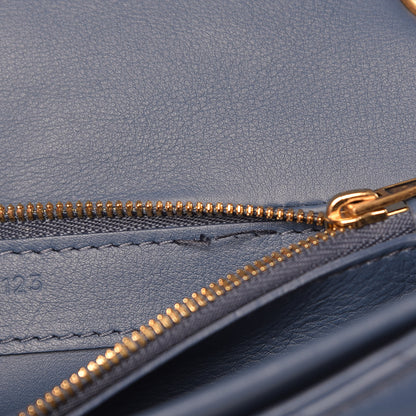 Balenciaga Calfskin Logo Matelasse M BB Chain Shoulder Bag Bleu Tanzanite 10 of 10
