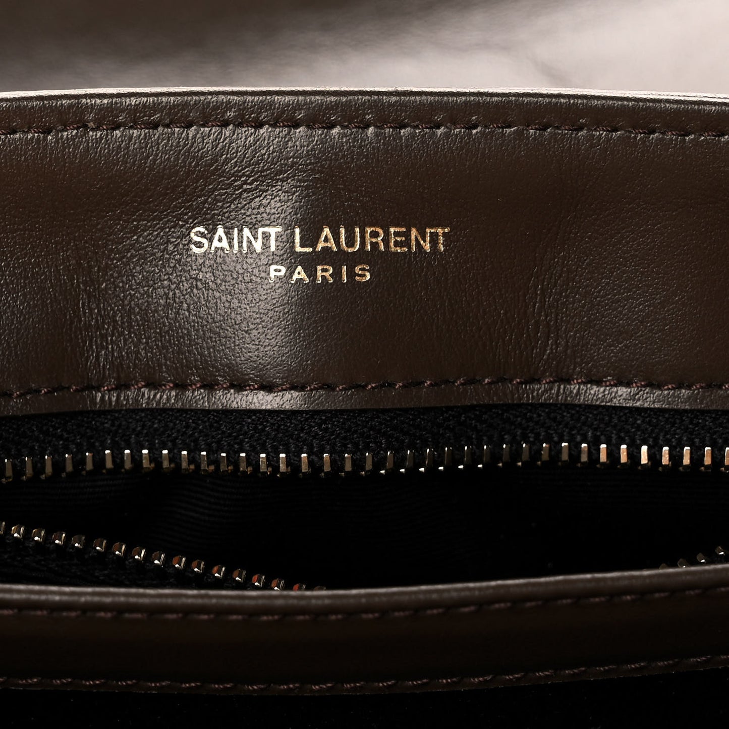 Calfskin Y Quilted Monogram Toy Loulou Crossbody Bag Soil Brown