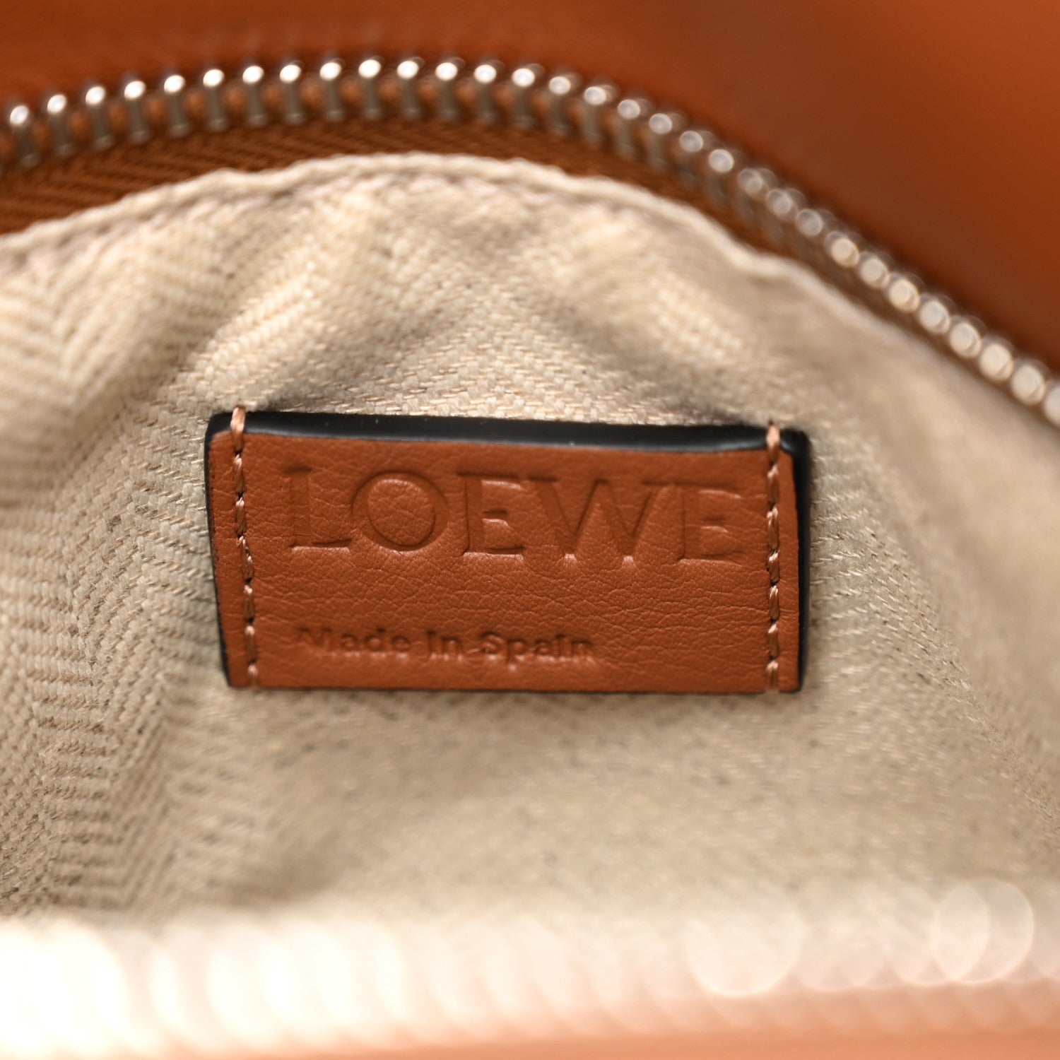 Loewe Calfskin Small Puzzle Bag Tan 6 of 10
