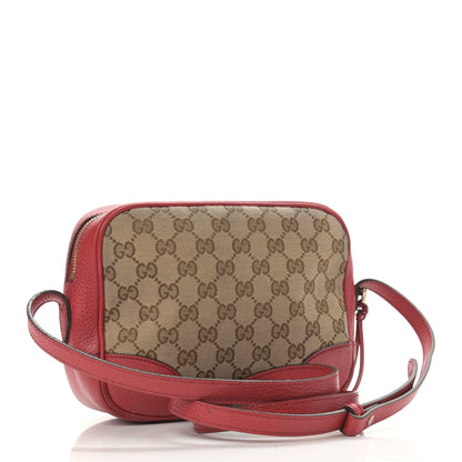 Gucci Monogram Mini Bree Messenger Bag Red 3 of 12