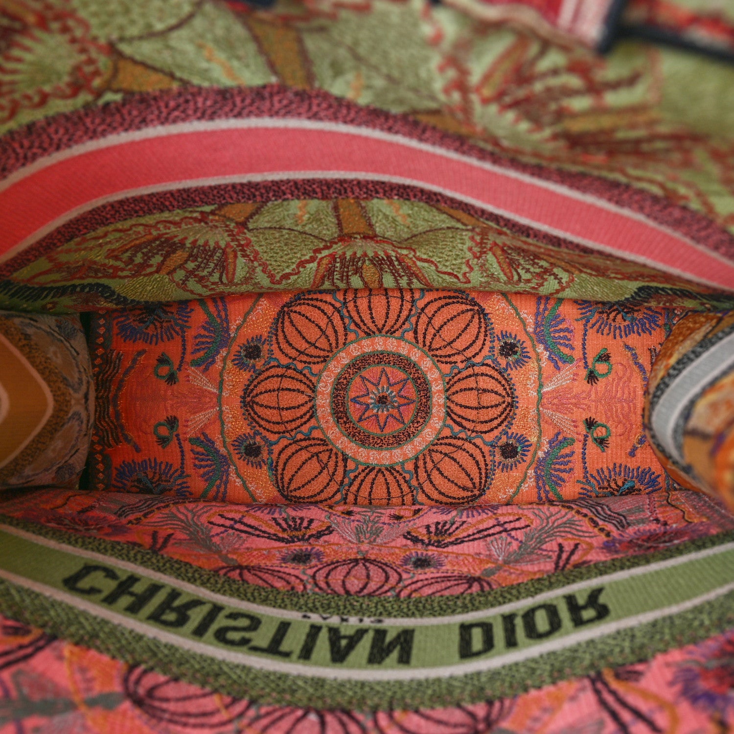Christian Dior DIOR Canvas Embroidered Large In Lights Book Tote Multicolor 5 of 8