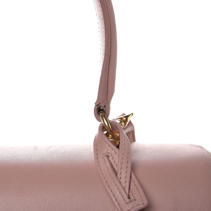 Saint Laurent Calfskin Medium Moujik Top Handle Bag Pale Blush 14 of 17