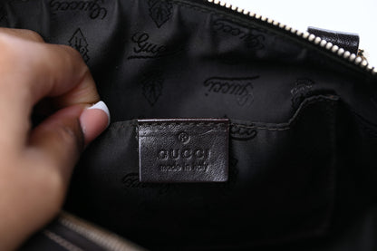 Gucci Crystal Monogram Duchessa Small Boston Bag Brown 7 of 12