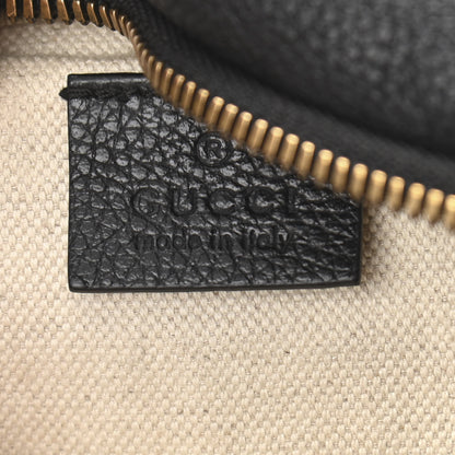 Gucci Grained Calfskin Small Logo Belt Bag Black 6 of 11