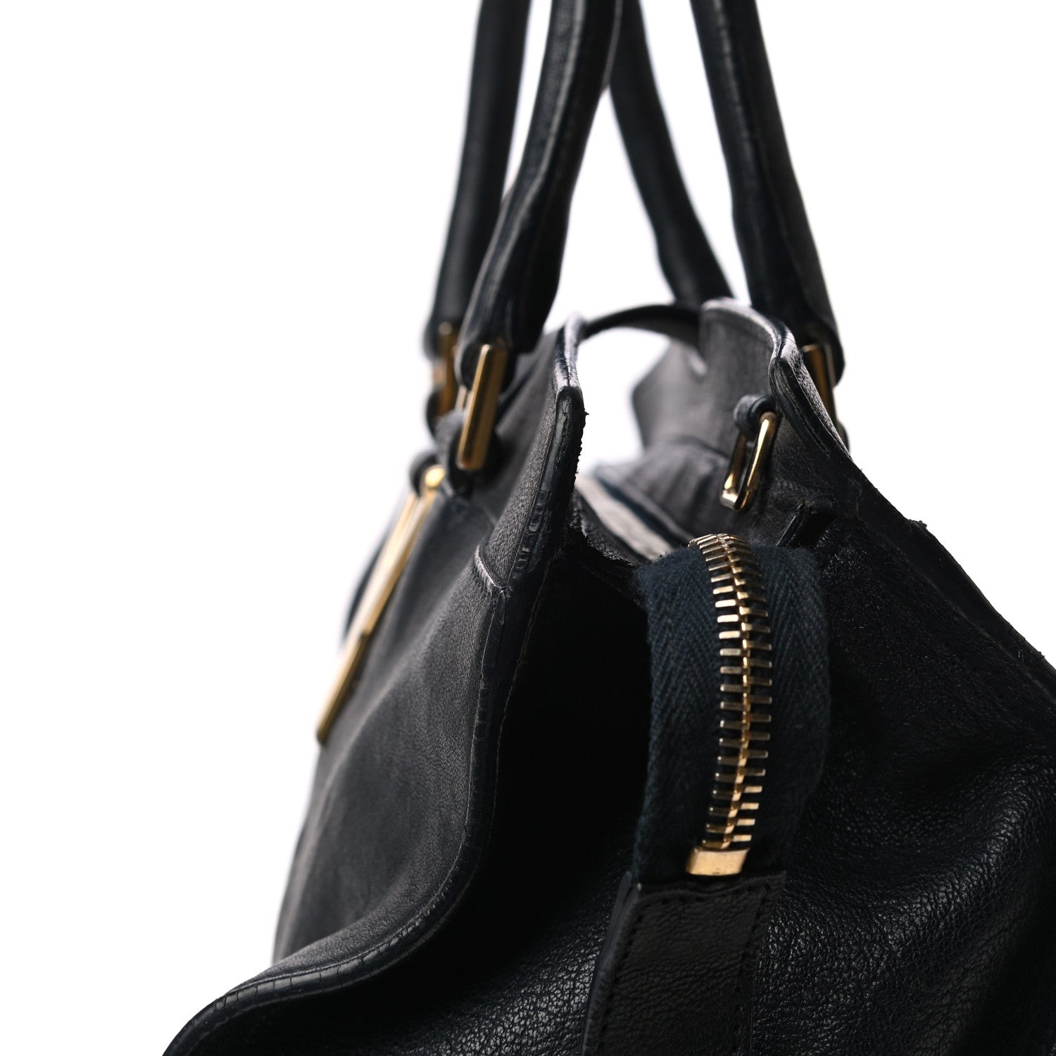 Saint Laurent Sheepskin Small Cabas ChYc Navy 22 of 26