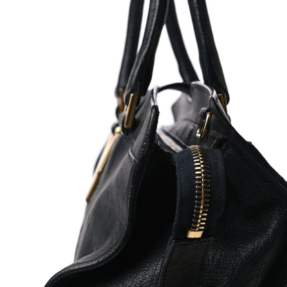 Saint Laurent Sheepskin Small Cabas ChYc Navy 22 of 26