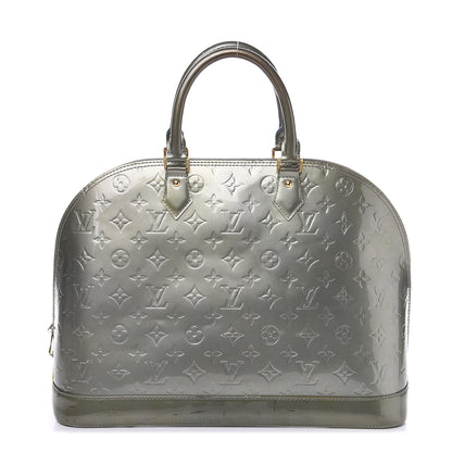 Louis Vuitton Vernis Alma GM Givre 1 of 16