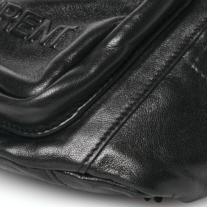 Saint Laurent Lambskin Logo Ripstop Body Belt Bag Black 10 of 11