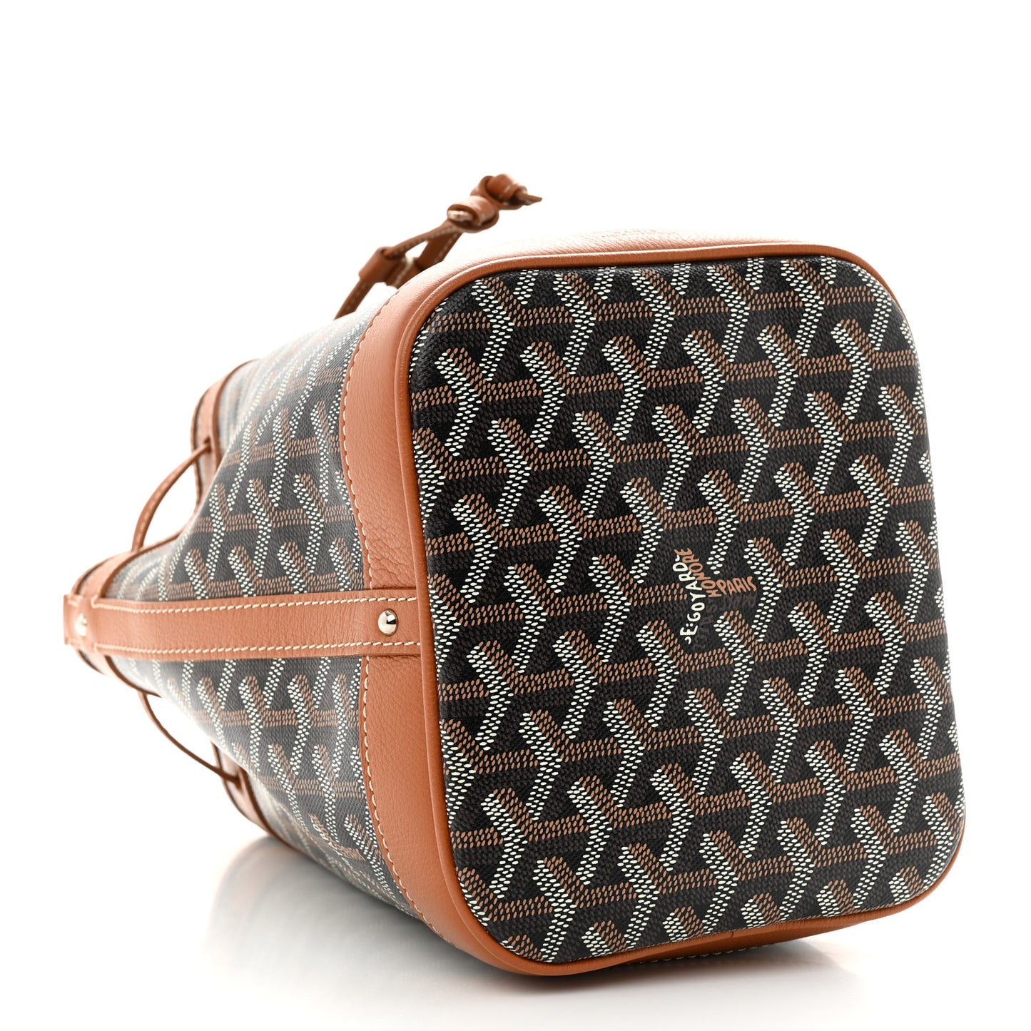 Goyardine Petit Flot Bucket Bag PM Black Gold