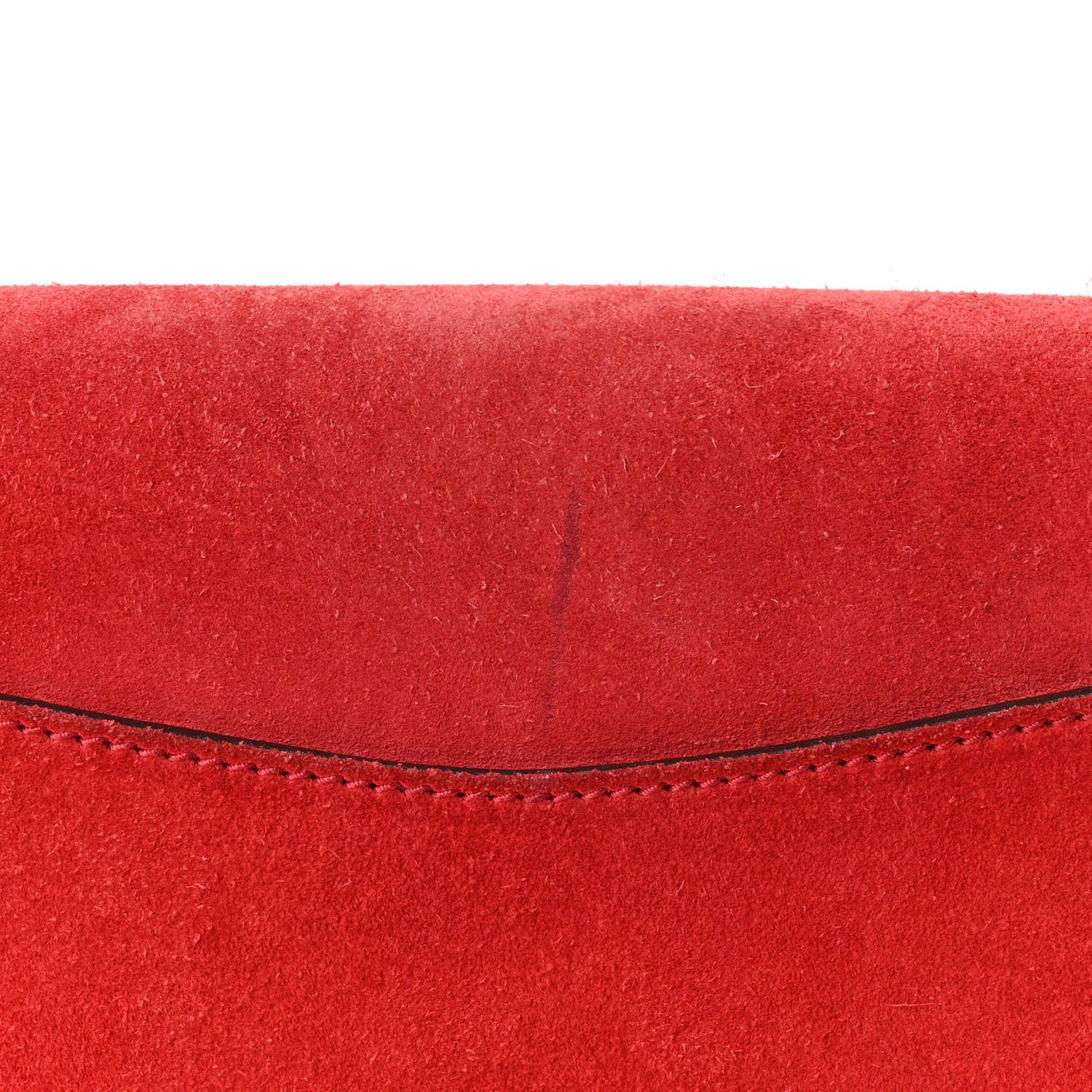 Gucci Suede Vitello Velvet Medium Dionysus Shoulder Bag Vulcanic Red 11 of 12