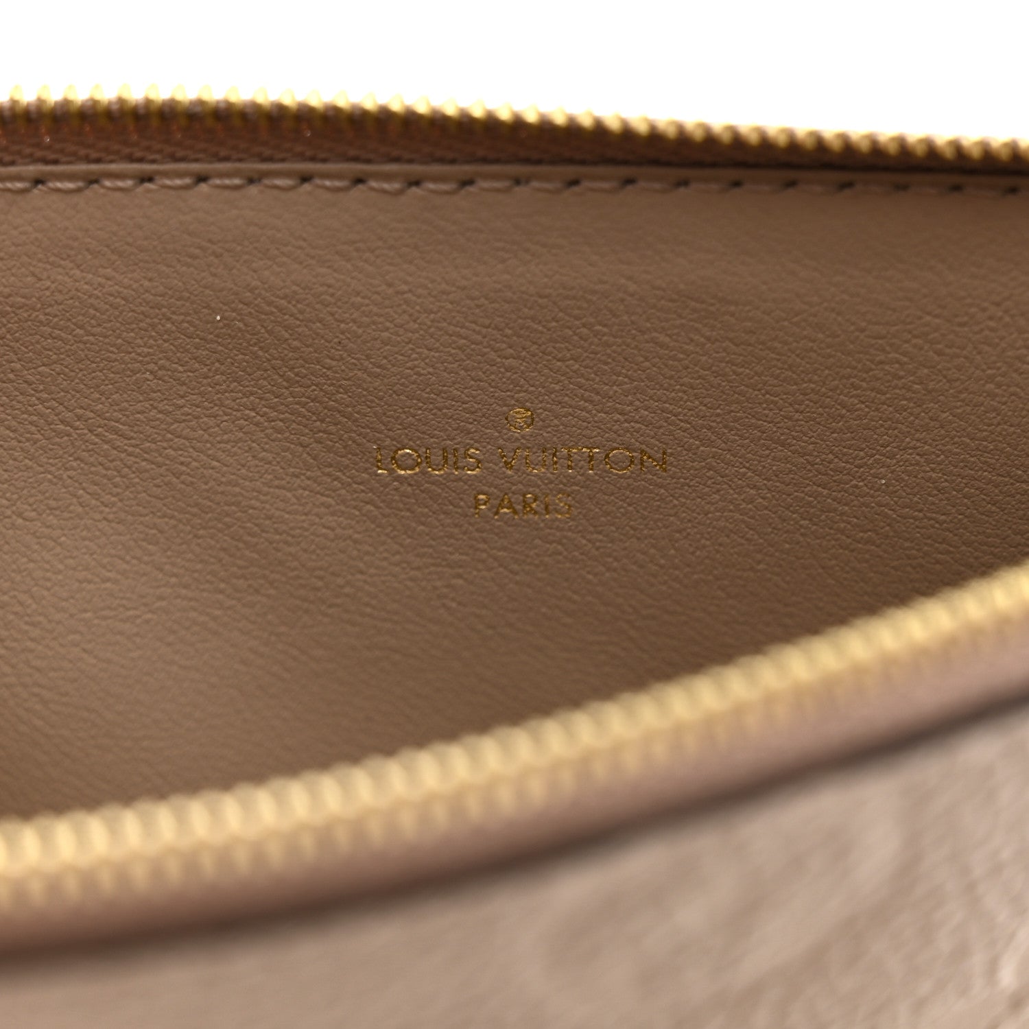 Louis Vuitton Empreinte Felicie Chain Wallet Zippered Insert Tourterelle 6 of 6