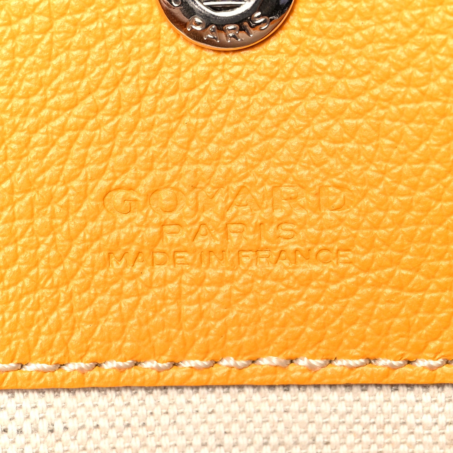 Goyard Goyardine Saint Louis GM Yellow 8 of 11