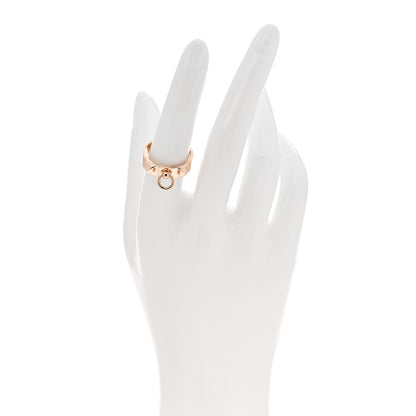 Hermes 18K Rose Gold PM Collier De Chien Ring 55 7.25 2 of 5