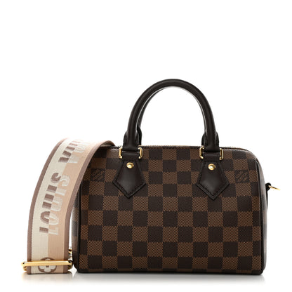 Louis Vuitton Damier Ebene Speedy Bandouliere 20 1 of 10