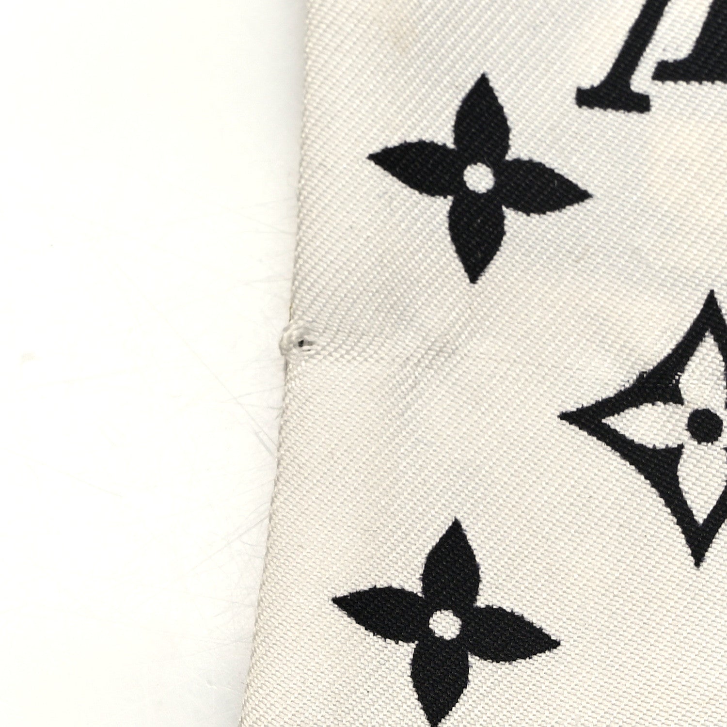 Louis Vuitton Silk Monogram Lets Go BB Bandeau Black 4 of 4