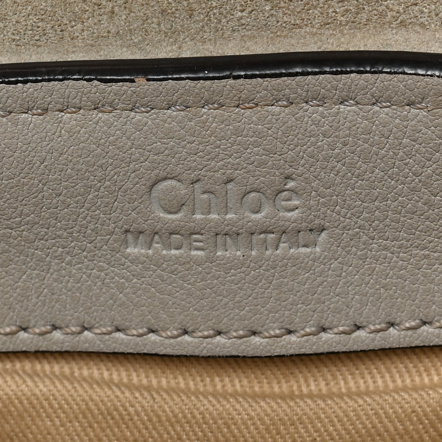 Chloe Calfskin Small Faye Day Shoulder Bag Motty Grey 6 of 9