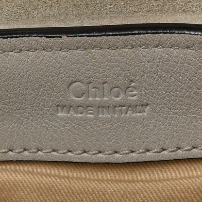 Chloe Calfskin Small Faye Day Shoulder Bag Motty Grey 6 of 9