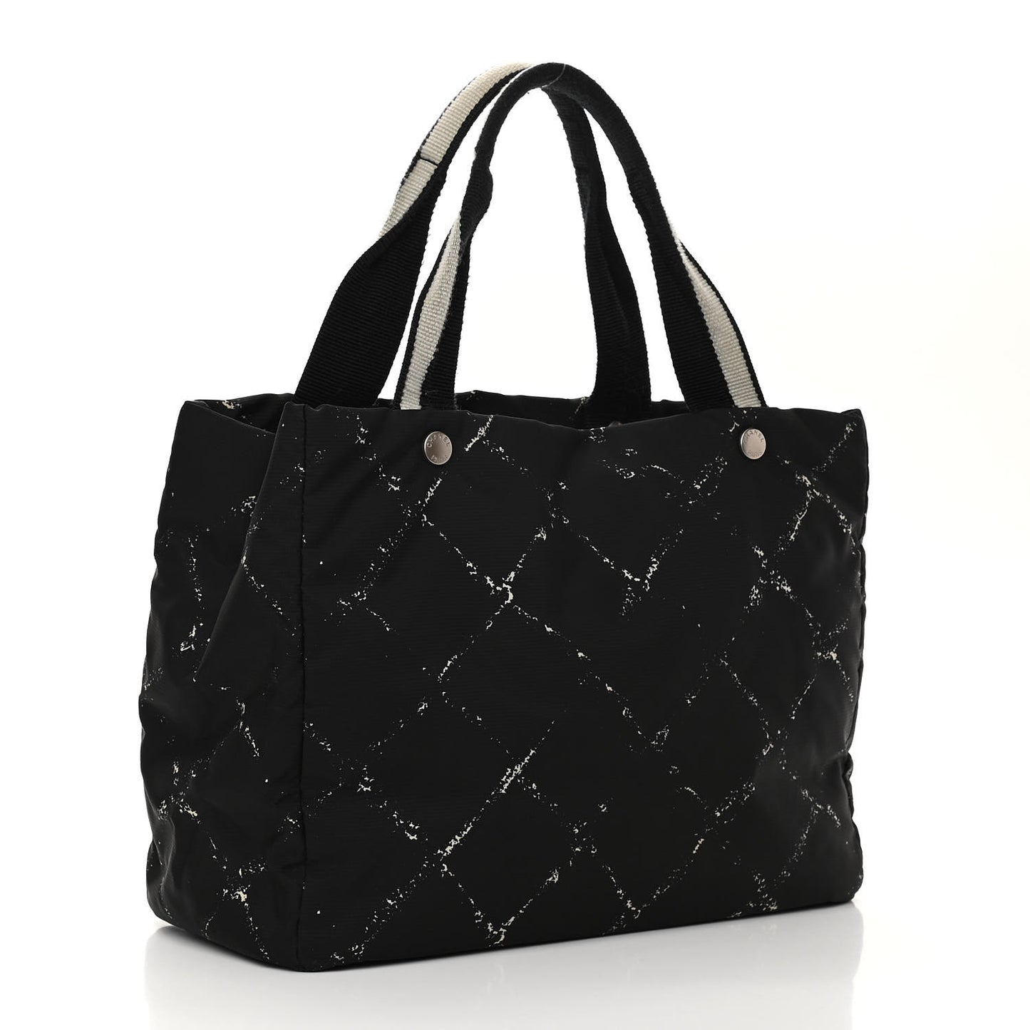 Nylon Travel Tote Black