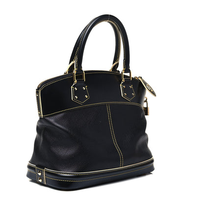 Louis Vuitton Suhali Lockit PM Black 4 of 9