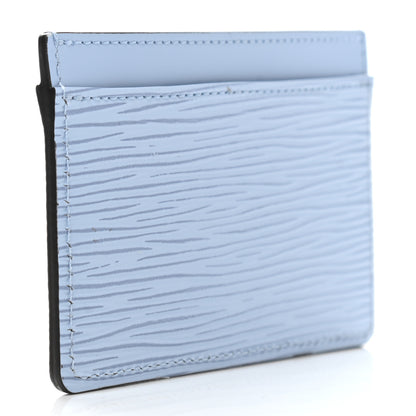 Louis Vuitton Epi Card Holder Celestial Blue 3 of 7