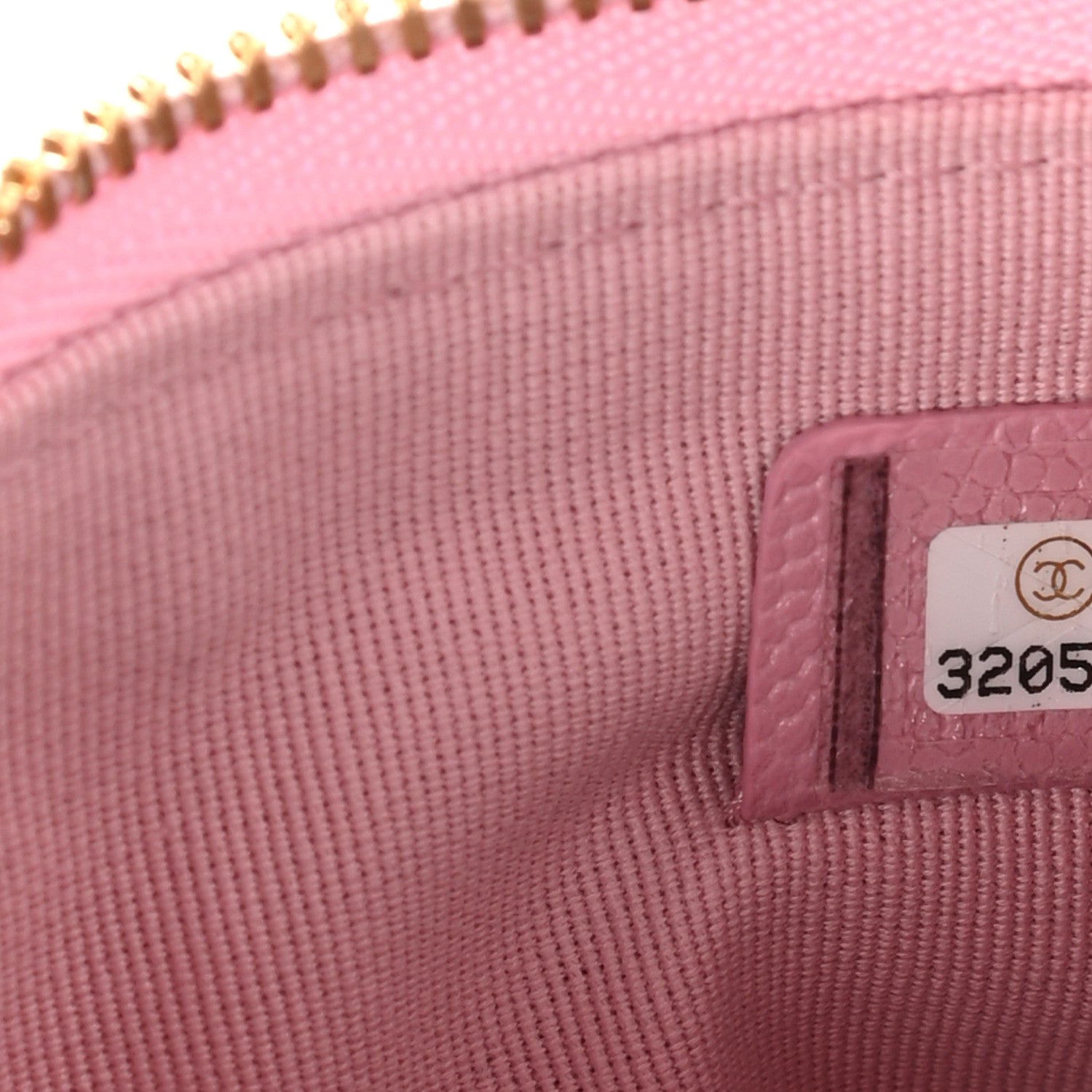 Chanel Caviar Quilted Small Cosmetic Case Pink 7 of 8
